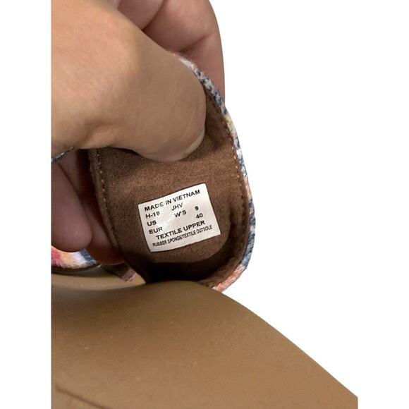 Reef Cushion Vista Texas Stripe Flat Sandals Flip Flops Comfort Womens 9 - Picture 5 of 5